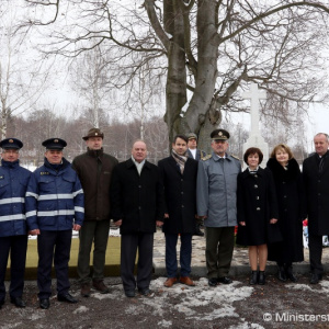 Minister obrany P. Gajdoš vzdal hold rumunským vojakom, ktorí padli pri oslobodzovaní Slovenska