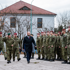 Výmena veliteľa Síl pre špeciálne operácie (por. Miroslava Mindárová) (1)