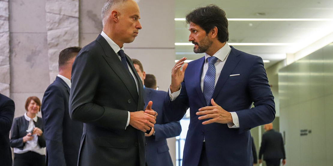 Neformálny rozhovor ministrov obrany Slovenska a Maďarska
