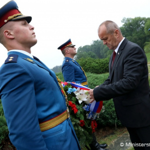 Minister obrany P. Gajdoš si v Srbsku pripomenul 100. výročie najväčšej vzbury slovenských vojakov počas 1. svetovej vojny