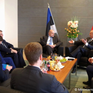 Minister Gajdoš rokoval s estónskym ministrom obrany Jürim Luikom