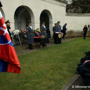 Legende boja proti fašizmu generálmajorovi Schwarzovi prišiel na poslednú rozlúčku vzdať hold aj minister Gajdoš