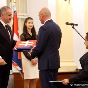 Slovenskí športovci zložili do rúk prezidenta SR olympijský sľub