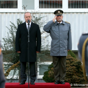 Zamestnanci rezortu obrany a profesionálni vojaci si pripomenuli 25. výročie vzniku Slovenskej republiky a Ozbrojených síl SR