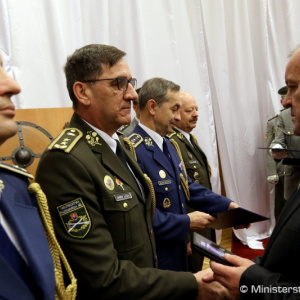 Zamestnanci rezortu obrany a profesionálni vojaci si pripomenuli 25. výročie vzniku Slovenskej republiky a Ozbrojených síl SR