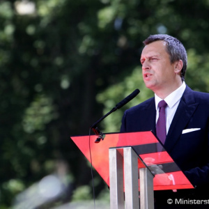 Minister Gajdoš sa zúčastnil na oslavách 73. výročia SNP v Banskej Bystrici