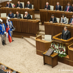 Slávnostné zasadnutie Národnej rady SR pri príležitosti 25. výročie prijatia Ústavy SR
