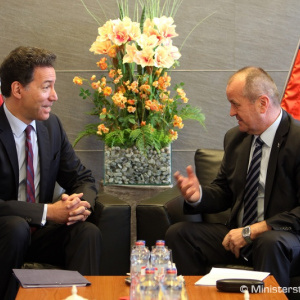 Minister Gajdoš rokoval s americkým veľvyslancom A. Sterlingom