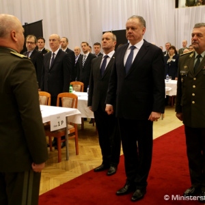 Vojaci hodnotili výcvikový rok 2016 a hovorili o prioritách na ďalší rok 