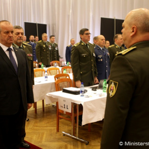 Vojaci hodnotili výcvikový rok 2016 a hovorili o prioritách na ďalší rok 