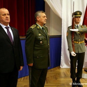 Vojaci a zamestnanci rezortu obrany si pripomenuli 24. výročie vzniku Slovenskej republiky a jej ozbrojených síl 
