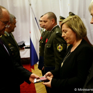Vojaci a zamestnanci rezortu obrany si pripomenuli 24. výročie vzniku Slovenskej republiky a jej ozbrojených síl 