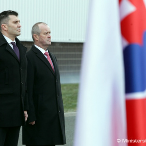 Minister obrany P. Gajdoš podpísal dohodu so srbským kolegom Z. Djordjevičom 