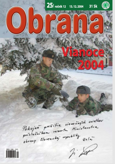 Obrana 25_2004 - Cover Page