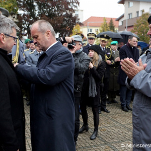 Minister Gajdoš vzdal úctu hrdinom Karpatsko-duklianskej operácie