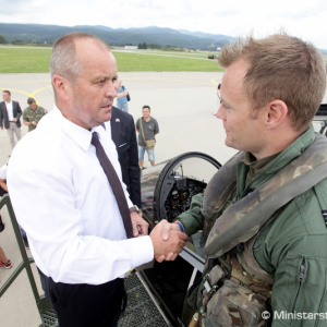 P. Gajdoš: V rámci cvičenia Slovak Hawk si piloti zvyšujú bojovú kvalifikáciu aj komunikáciu v operačnom jazyku