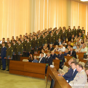 Na Akadémii ozbrojených síl v Liptovskom Mikuláši promovalo 72 kadetov